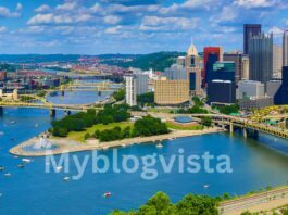 Gay Street and Cumberland River